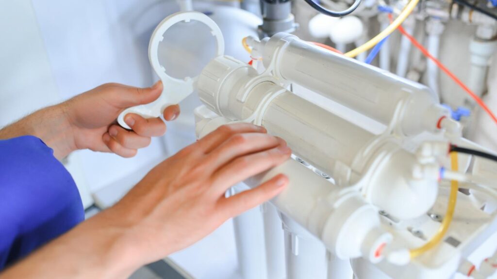 Best water softener system installation by Miracle Plumbing in Queen Creek Arizona
