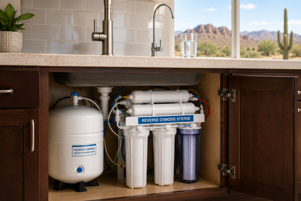 Best reverse osmosis system installation in Queen Creek Arizona by Miracle Plumbing