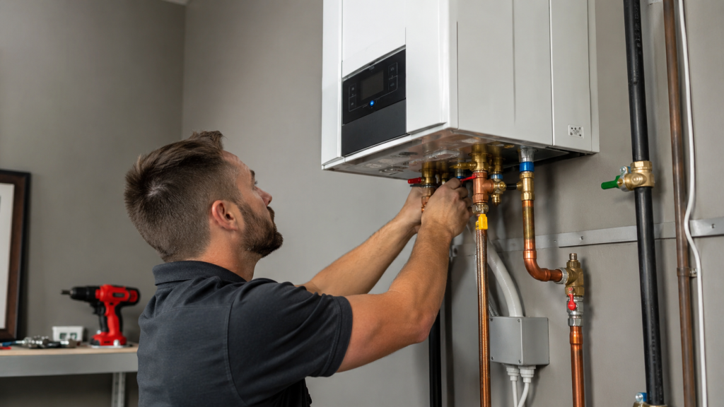 How to install a tankless water heater in Queen Creek and Chandler Arizona — Miracle Plumbing