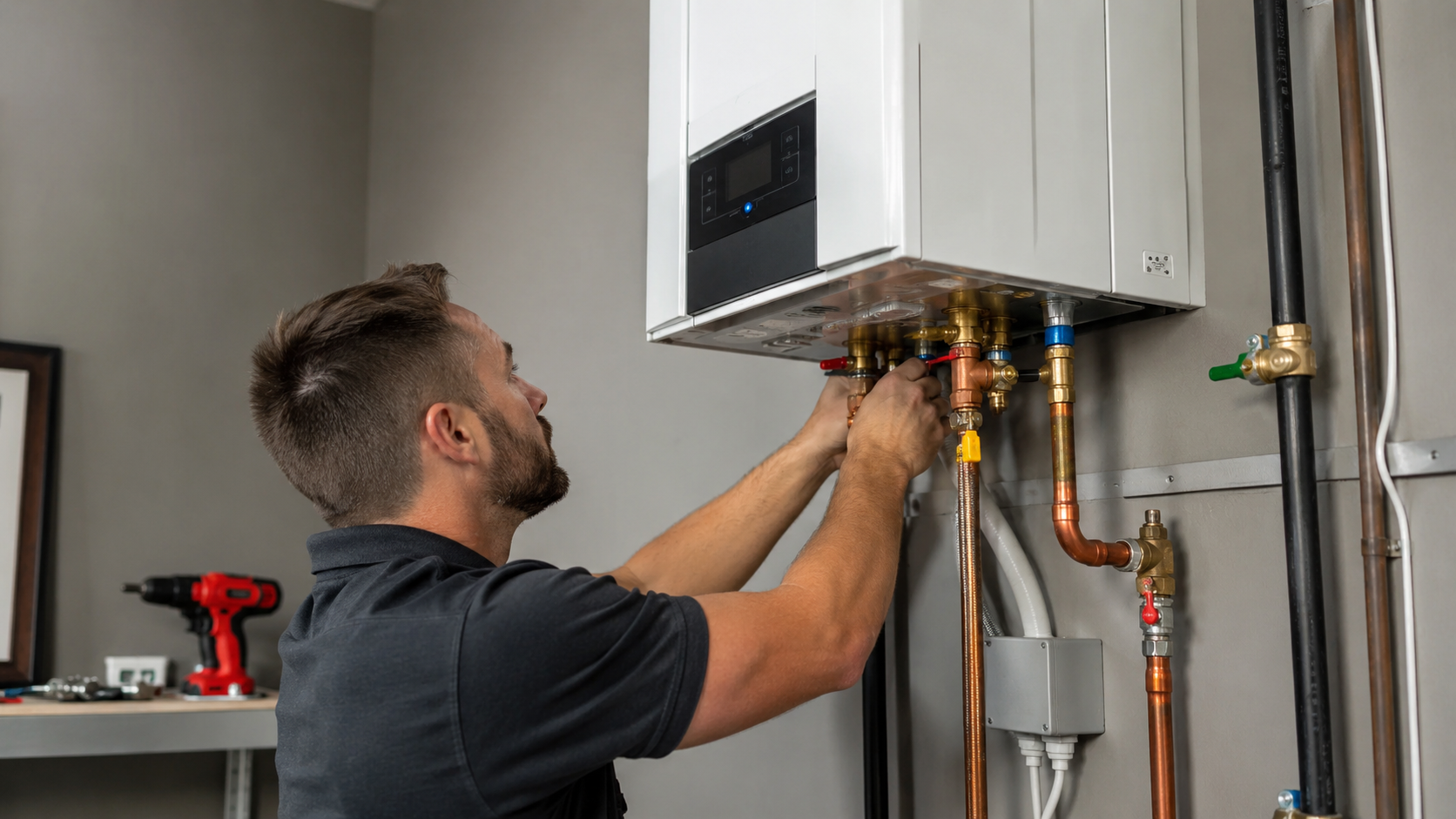 How to install a tankless water heater in Queen Creek and Chandler Arizona — Miracle Plumbing