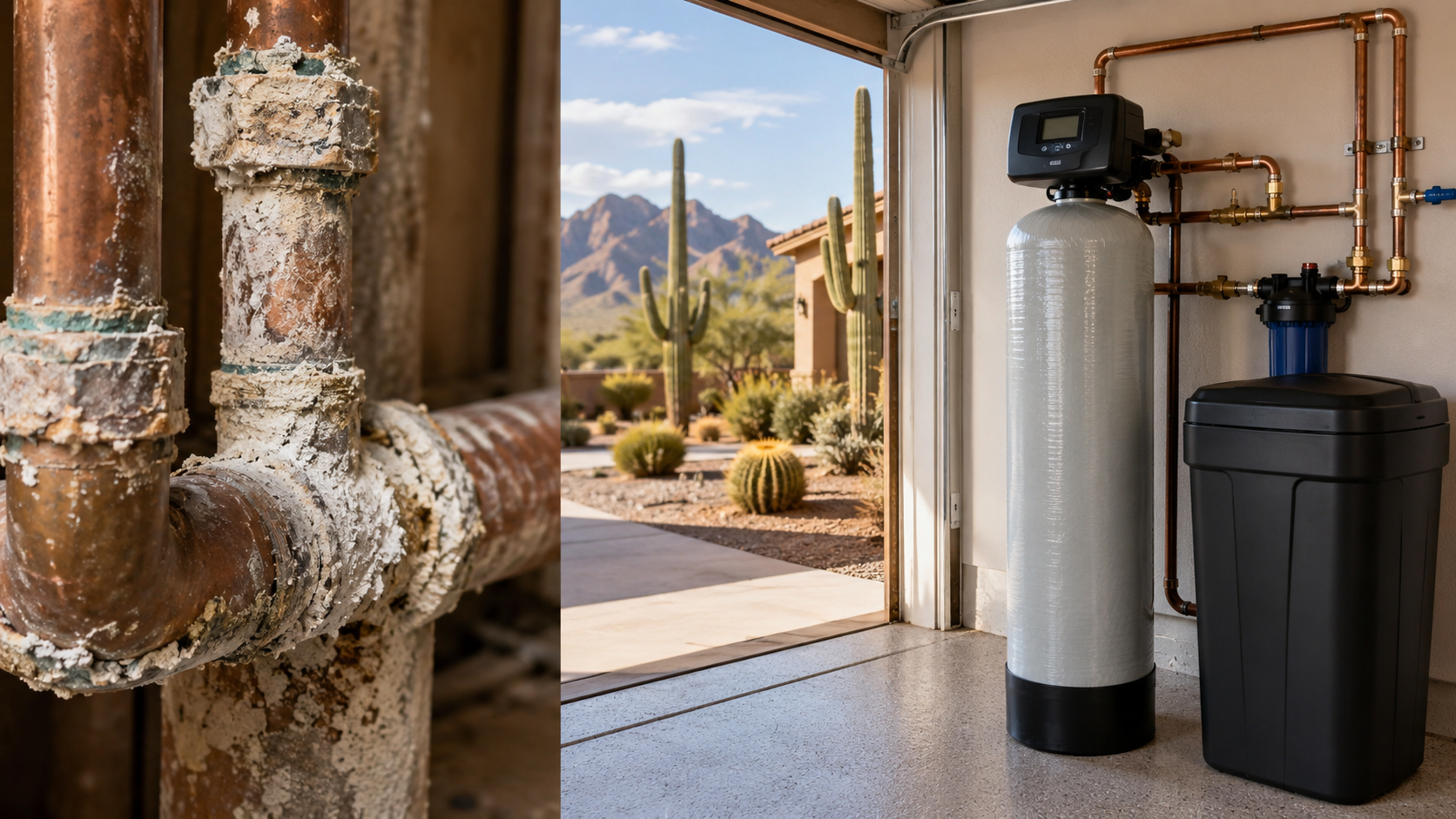 Best water softener for Arizona hard water — Queen Creek and Phoenix Metro guide from Miracle Plumbing