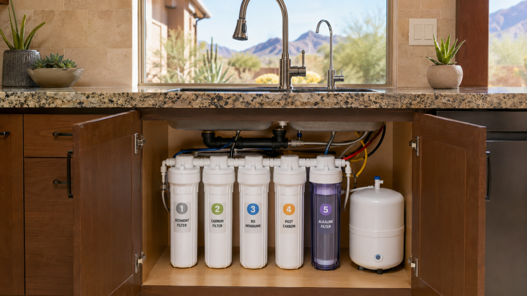 Best reverse osmosis system installation in Queen Creek Arizona by Miracle Plumbing